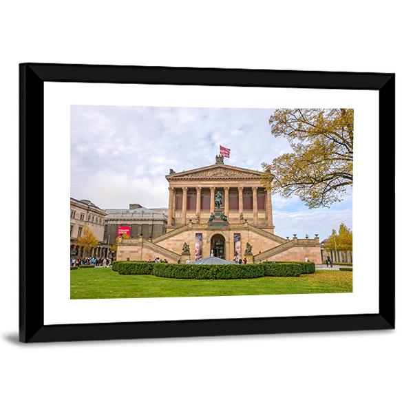 Alte Nationalgalerie Canvas Wall Art-3 Horizontal-Gallery Wrap-25" x 16"-Tiaracle