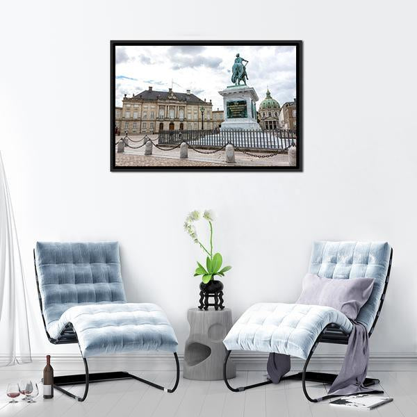 Amalienborg Palace Museum Canvas Wall Art-3 Horizontal-Gallery Wrap-25&quot; x 16&quot;-Tiaracle