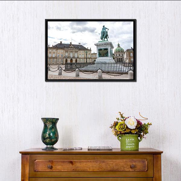 Amalienborg Palace Museum Canvas Wall Art-3 Horizontal-Gallery Wrap-25" x 16"-Tiaracle