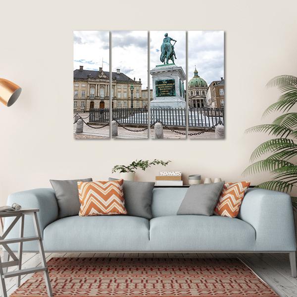 Amalienborg Palace Museum Canvas Wall Art-4 Horizontal-Gallery Wrap-34" x 24"-Tiaracle