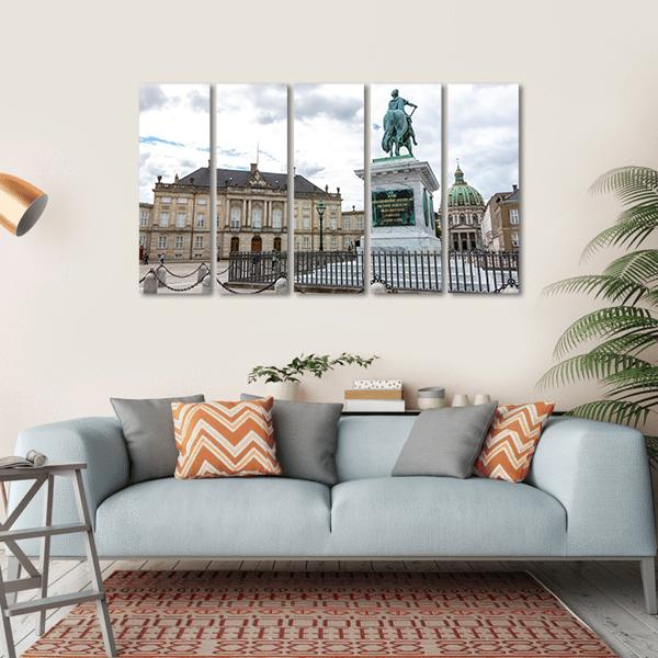 Amalienborg Palace Museum Canvas Wall Art-5 Horizontal-Gallery Wrap-22" x 12"-Tiaracle