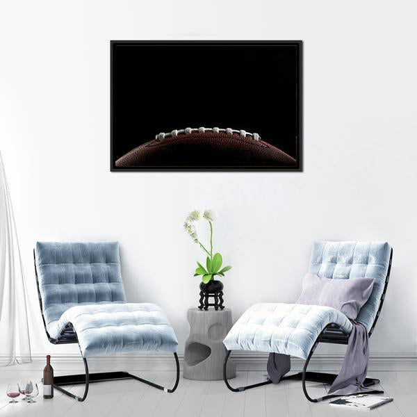 American Football Canvas Wall Art-3 Horizontal-Gallery Wrap-25&quot; x 16&quot;-Tiaracle