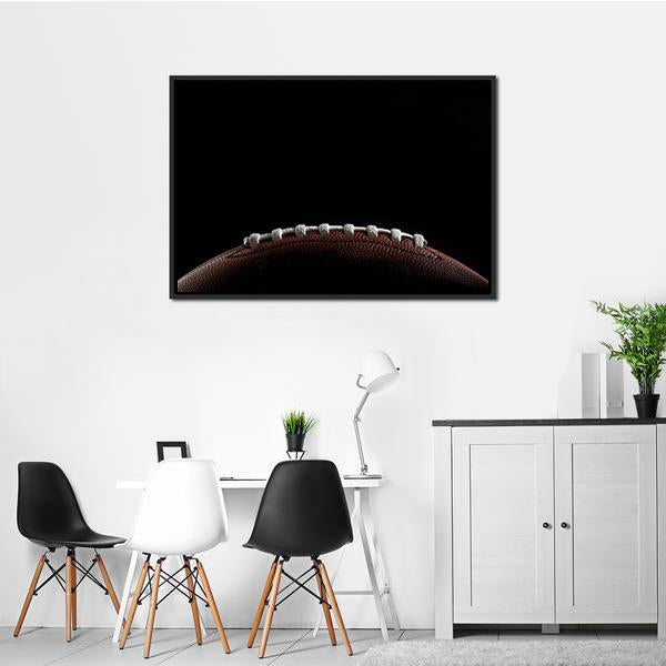 American Football Canvas Wall Art-3 Horizontal-Gallery Wrap-25&quot; x 16&quot;-Tiaracle