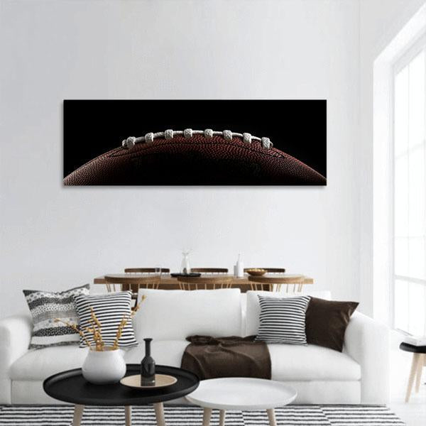 American Football Panoramic Canvas Wall Art-3 Piece-25" x 08"-Tiaracle