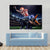 American Football Players In Action Canvas Wall Art-5 Horizontal-Gallery Wrap-22" x 12"-Tiaracle