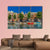 Amsterdam Canal Houses Canvas Wall Art-3 Horizontal-Gallery Wrap-37" x 24"-Tiaracle
