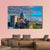 Ananuri Castle Canvas Wall Art-3 Horizontal-Gallery Wrap-37" x 24"-Tiaracle