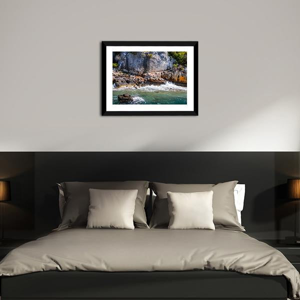 The Kekova Island Canvas Wall Art-3 Horizontal-Gallery Wrap-25" x 16"-Tiaracle