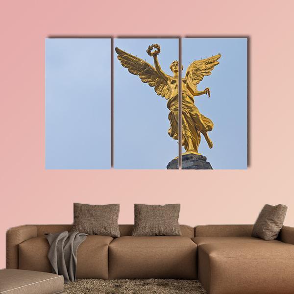 Angel Of Independence Mexico Canvas Wall Art-3 Horizontal-Gallery Wrap-25" x 16"-Tiaracle