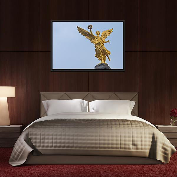 Angel Of Independence Mexico Canvas Wall Art-3 Horizontal-Gallery Wrap-25" x 16"-Tiaracle