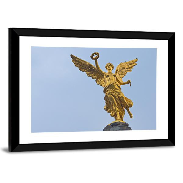 Angel Of Independence Mexico Canvas Wall Art-3 Horizontal-Gallery Wrap-25" x 16"-Tiaracle
