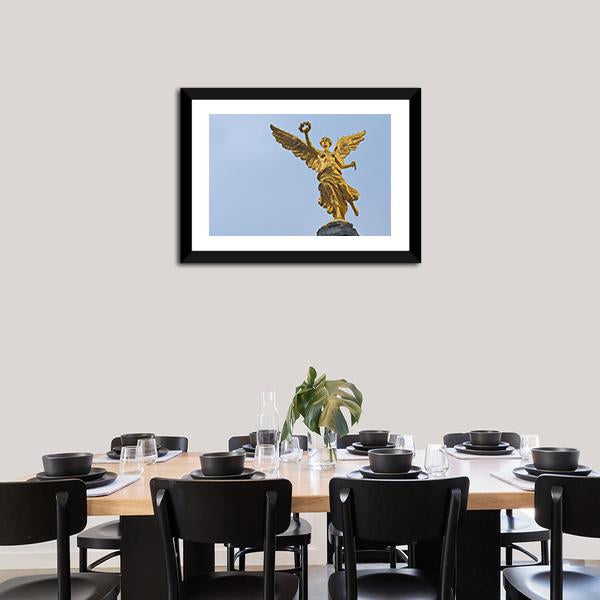Angel Of Independence Mexico Canvas Wall Art-3 Horizontal-Gallery Wrap-25" x 16"-Tiaracle