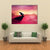 Angel On A Cliff Panoramic Canvas Wall Art-4 Horizontal-Gallery Wrap-34" x 24"-Tiaracle