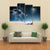 Another World Landscape Canvas Wall Art-4 Pop-Gallery Wrap-50" x 32"-Tiaracle