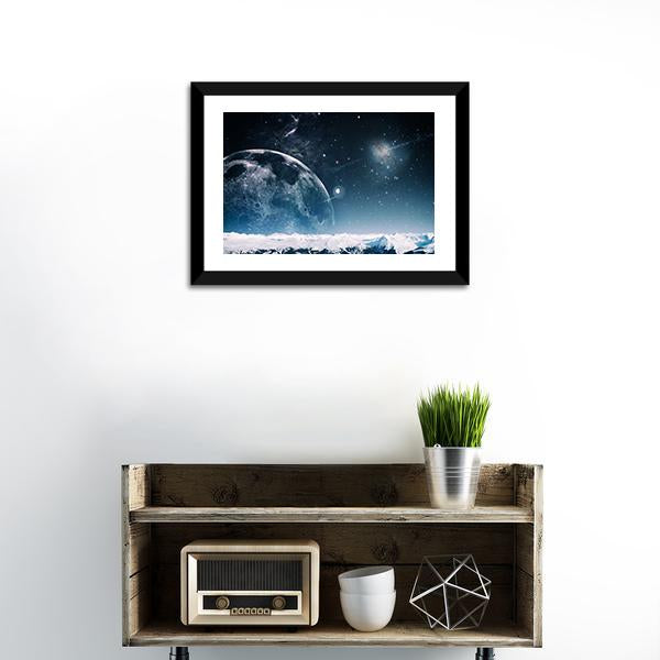 Another World Landscape Canvas Wall Art-1 Piece-Framed Print-20" x 16"-Tiaracle