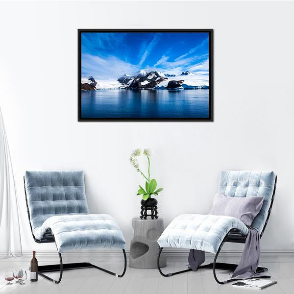 Antarctica Natural Beauty Canvas Wall Art-5 Horizontal-Gallery Wrap-22" x 12"-Tiaracle