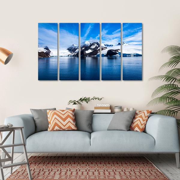 Antarctica Natural Beauty Canvas Wall Art-5 Horizontal-Gallery Wrap-22" x 12"-Tiaracle