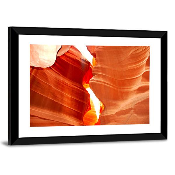 Antelop Canyon In Arizona Canvas Wall Art-3 Horizontal-Gallery Wrap-25&quot; x 16&quot;-Tiaracle