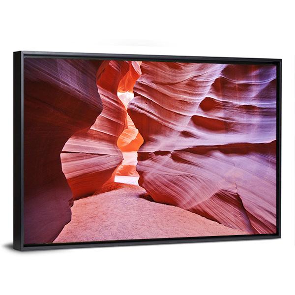 Antelope Canyon USA Canvas Wall Art-5 Horizontal-Gallery Wrap-22" x 12"-Tiaracle