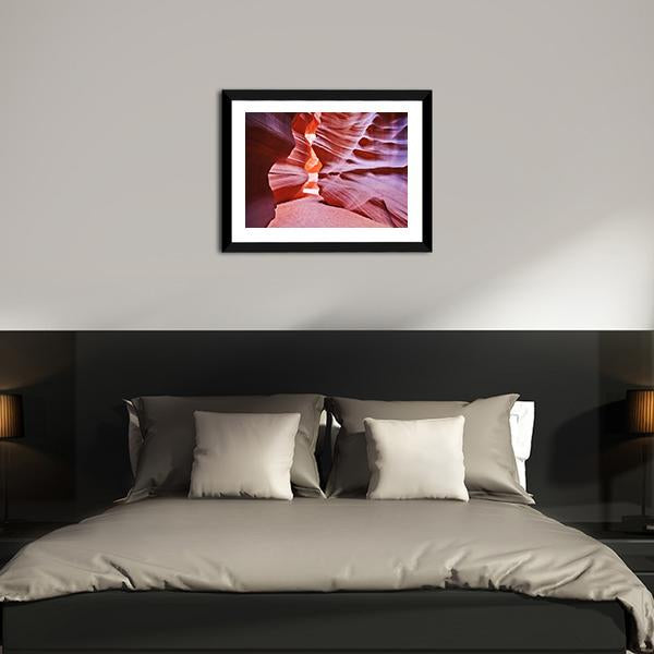 Antelope Canyon USA Canvas Wall Art-5 Horizontal-Gallery Wrap-22" x 12"-Tiaracle