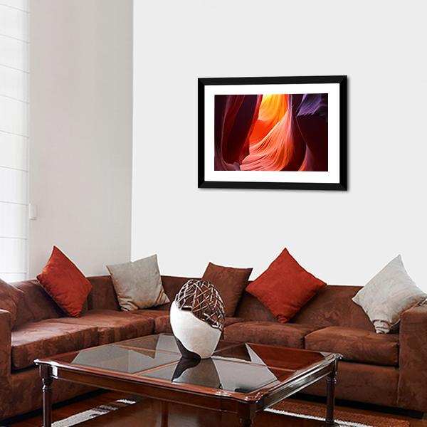 Antelope Grand Canyon Arizona Canvas Wall Art-5 Horizontal-Gallery Wrap-22" x 12"-Tiaracle