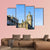 Antique City Building Edinburgh Canvas Wall Art-4 Pop-Gallery Wrap-50" x 32"-Tiaracle