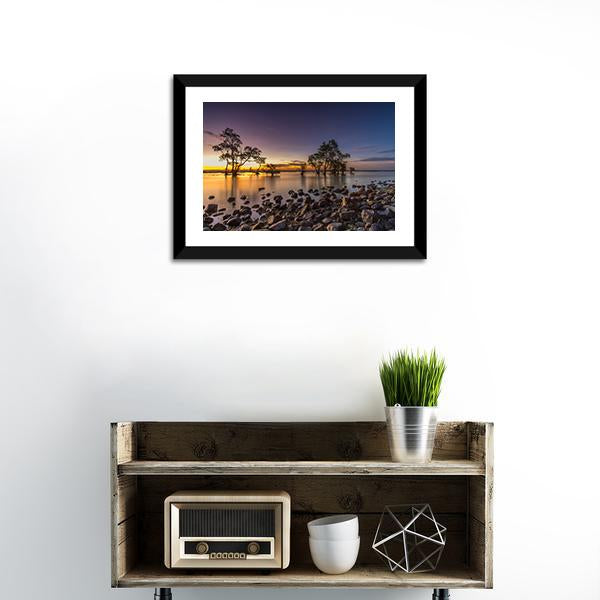 Anyer Laguna Beach Canvas Wall Art-1 Piece-Framed Print-20" x 16"-Tiaracle