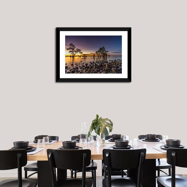 Anyer Laguna Beach Canvas Wall Art-5 Horizontal-Gallery Wrap-22" x 12"-Tiaracle