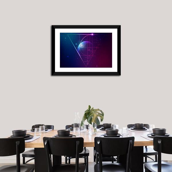 Applied Astronomy Concept Canvas Wall Art-3 Horizontal-Gallery Wrap-25" x 16"-Tiaracle
