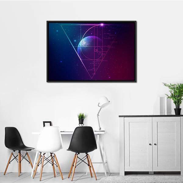 Applied Astronomy Concept Vertical Canvas Wall Art-3 Vertical-Gallery Wrap-12" x 25"-Tiaracle