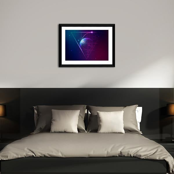 Applied Astronomy Concept Vertical Canvas Wall Art-3 Vertical-Gallery Wrap-12" x 25"-Tiaracle