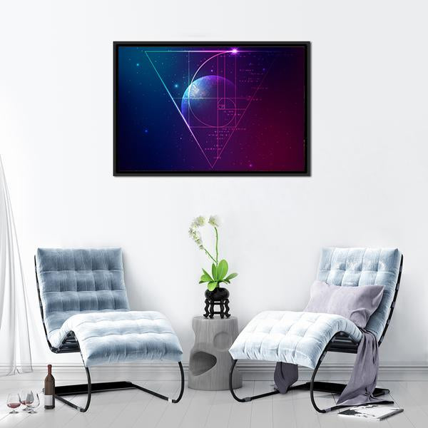 Applied Astronomy Concept Vertical Canvas Wall Art-3 Vertical-Gallery Wrap-12" x 25"-Tiaracle