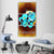 Aquarius Horoscope Vertical Canvas Wall Art-3 Vertical-Gallery Wrap-12" x 25"-Tiaracle