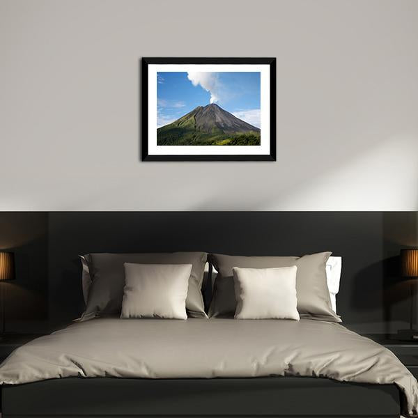 Arenal Volcano Costa Rica Panoramic Canvas Wall Art-1 Piece-36" x 12"-Tiaracle