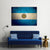 Argentina Flag Grunge Texture Canvas Wall Art-1 Piece-Gallery Wrap-36" x 24"-Tiaracle