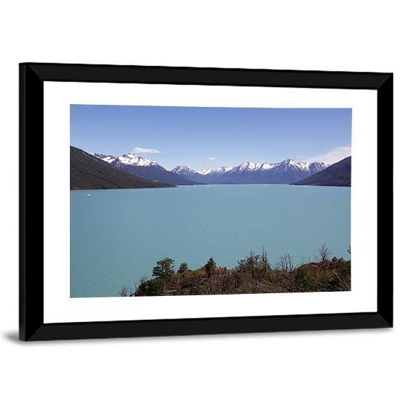 Argentino Lake Canvas Wall Art-3 Horizontal-Gallery Wrap-25" x 16"-Tiaracle