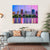 Arkansas Downtown Skyline Canvas Wall Art-4 Horizontal-Gallery Wrap-34" x 24"-Tiaracle