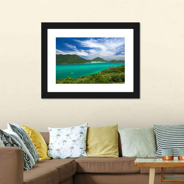 Arraial Do Cabo Canvas Wall Art-1 Piece-Framed Print-20" x 16"-Tiaracle