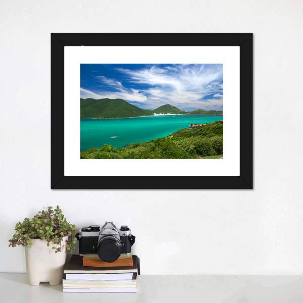 Arraial Do Cabo Canvas Wall Art-5 Horizontal-Gallery Wrap-22" x 12"-Tiaracle