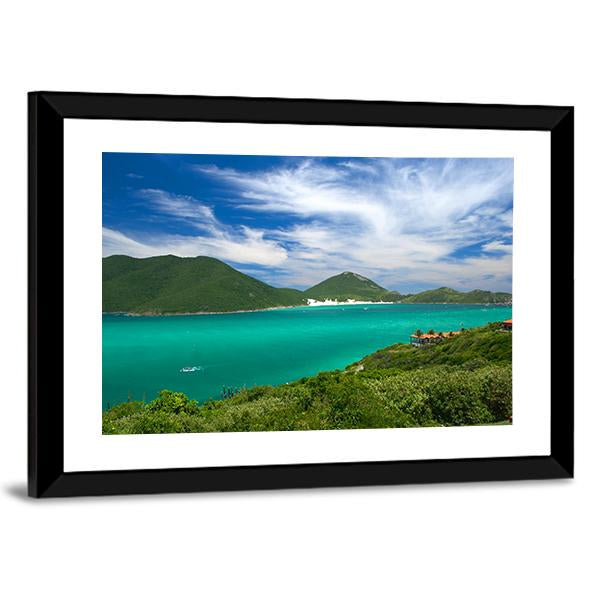 Arraial Do Cabo Canvas Wall Art-3 Horizontal-Gallery Wrap-25" x 16"-Tiaracle