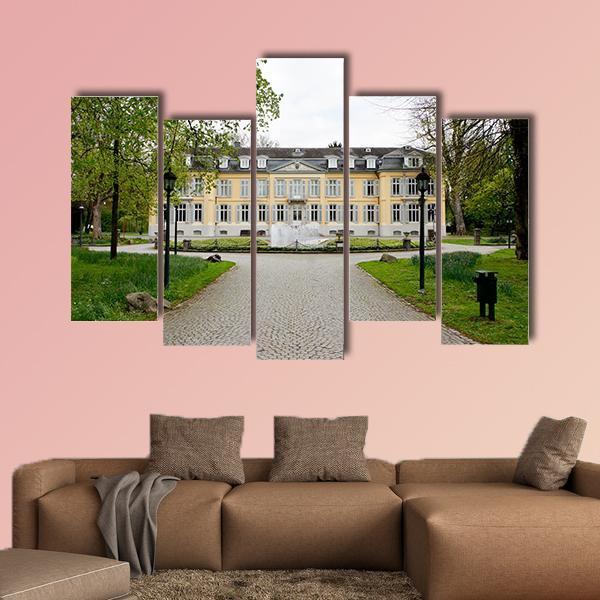 Morsbroich Museum Canvas Wall Art-5 Pop-Gallery Wrap-47" x 32"-Tiaracle