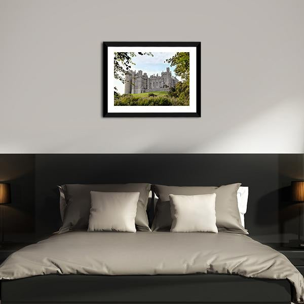 Arundel Castle Canvas Wall Art-5 Horizontal-Gallery Wrap-22" x 12"-Tiaracle