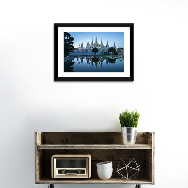 Asokaram Temple Canvas Wall Art-1 Piece-Framed Print-20" x 16"-Tiaracle