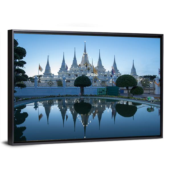 Asokaram Temple Canvas Wall Art-5 Horizontal-Gallery Wrap-22" x 12"-Tiaracle
