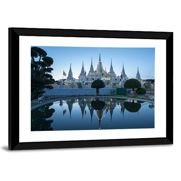 Asokaram Temple Canvas Wall Art-5 Horizontal-Gallery Wrap-22" x 12"-Tiaracle