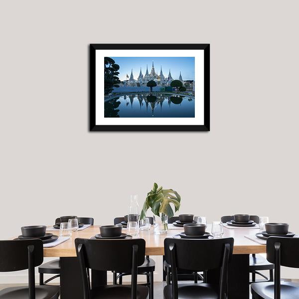 Asokaram Temple Canvas Wall Art-5 Horizontal-Gallery Wrap-22" x 12"-Tiaracle