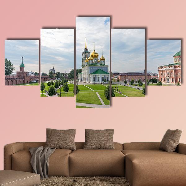 The Epiphany Cathedral Canvas Wall Art-5 Star-Gallery Wrap-62" x 32"-Tiaracle