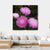 Asters Flowers Canvas Wall Art-4 Square-Gallery Wrap-17" x 17"-Tiaracle