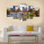 Atlanta Autumn Skyline Canvas Wall Art-3 Horizontal-Gallery Wrap-37" x 24"-Tiaracle