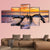 Atlantic Ocean At Sunrise Canvas Wall Art-3 Horizontal-Gallery Wrap-25" x 16"-Tiaracle